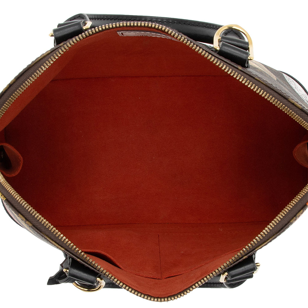 Louis Vuitton x Fornasetti Monogram Cameo Canvas Alma PM Satchel (SHF-o9NMJ3)
