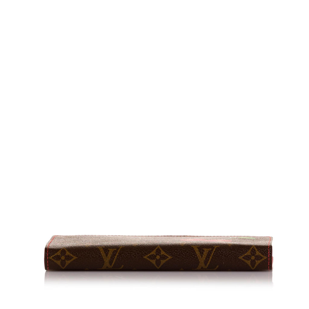 Louis Vuitton x Takashi Murakami Monogram Cerises Zippy (SHG-XVFROn)