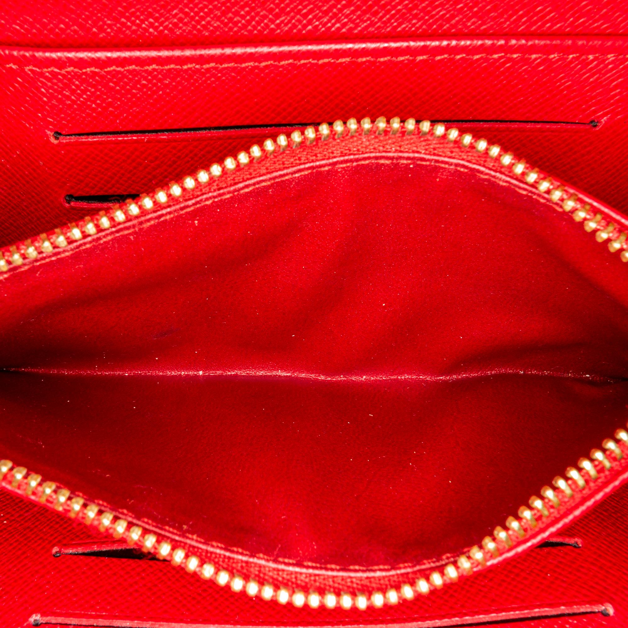 Louis Vuitton x Takashi Murakami Monogram Cerises Zippy (SHG-XVFROn)