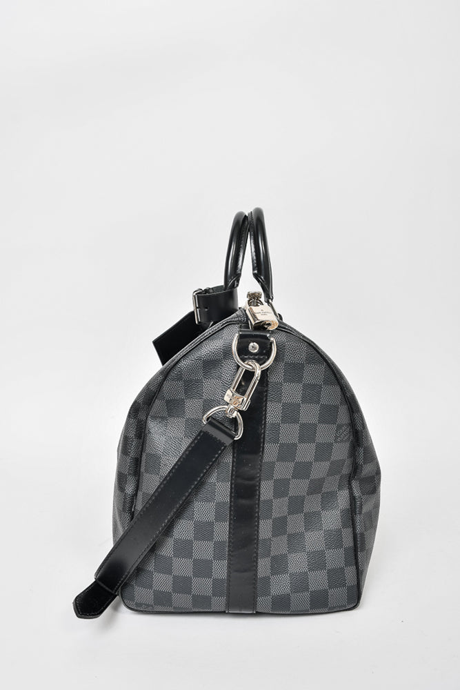 Louis Vuitton Damier Graphite Keepall 45 Bandouliere w/ Strap