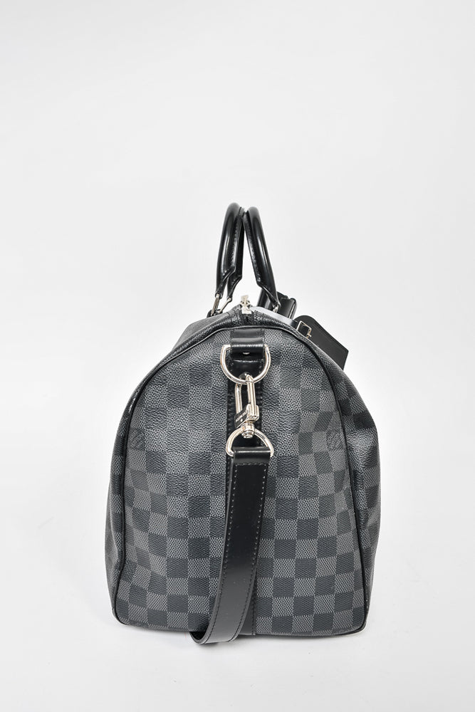 Louis Vuitton Damier Graphite Keepall 45 Bandouliere w/ Strap