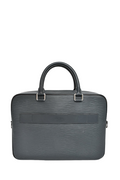 Louis Vuitton Grey Epi Leather Zip Briefcase (No Strap)