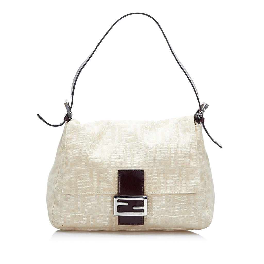 FENDI Zucca Mamma Forever Brown