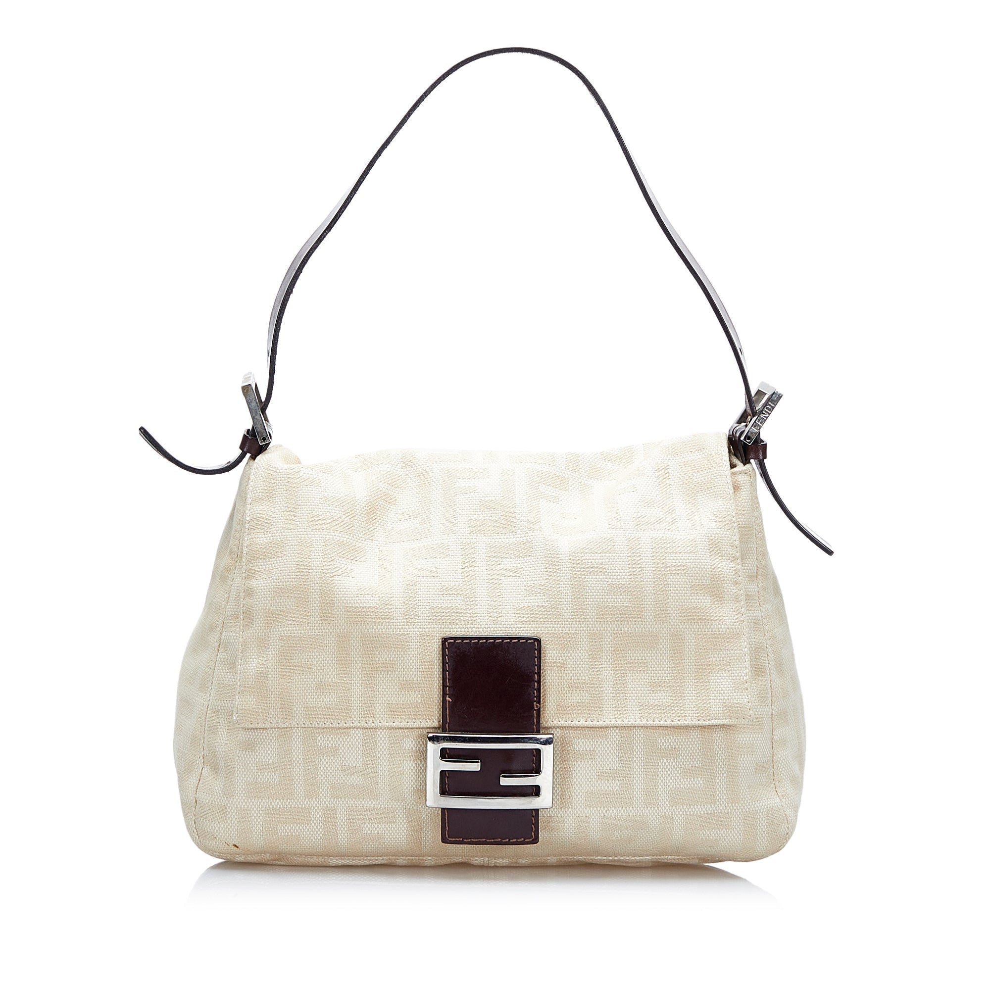 FENDI Zucca Mamma Forever Brown