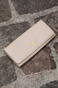 PRADA Long Wallet Beige