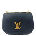 LOUIS VUITTON Lockme Chain Bag PM Noir