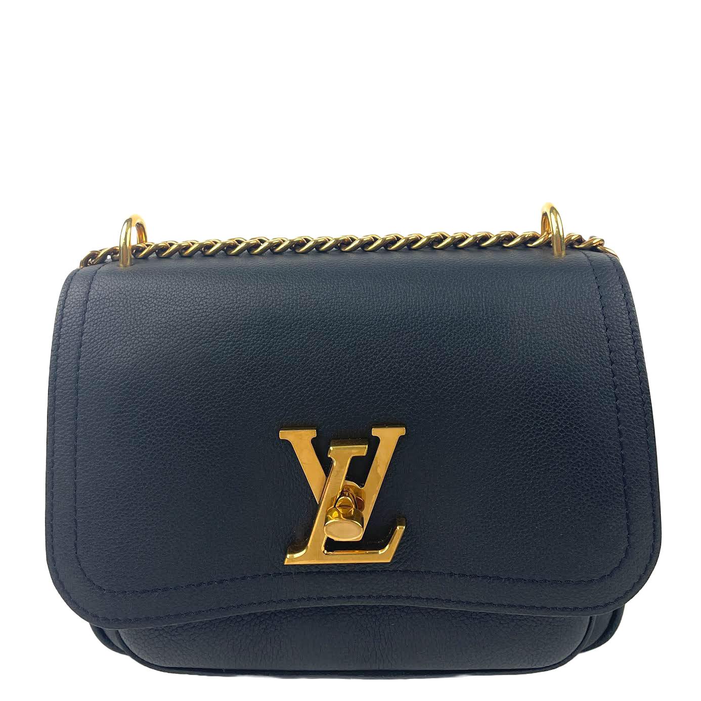LOUIS VUITTON Lockme Chain Bag PM Noir