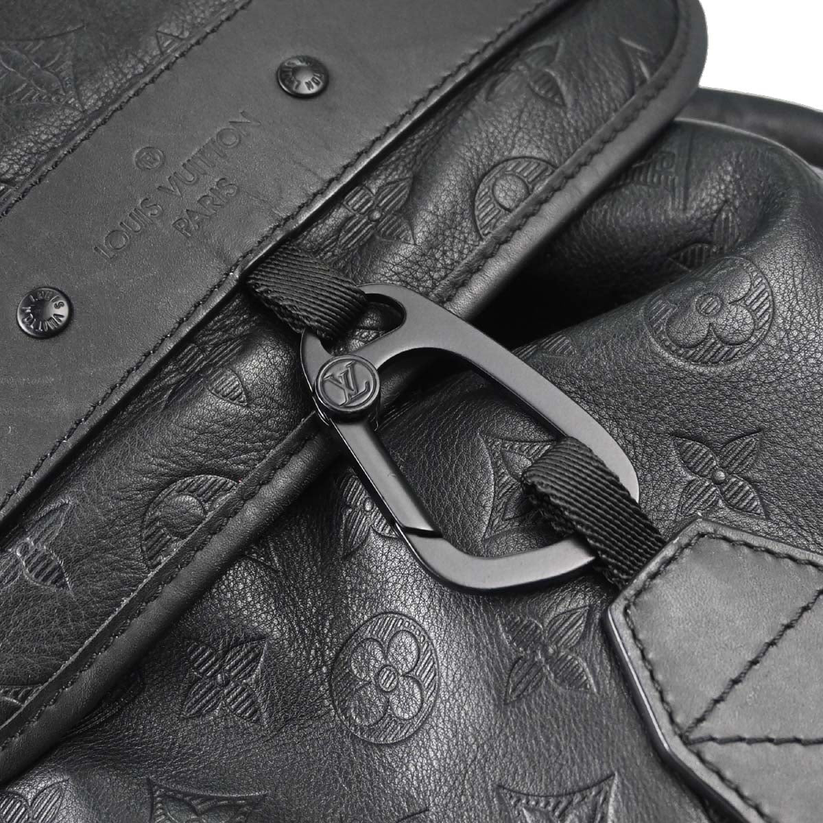 Louis Vuitton Monogram Shadow Discovery Backpack M43680
