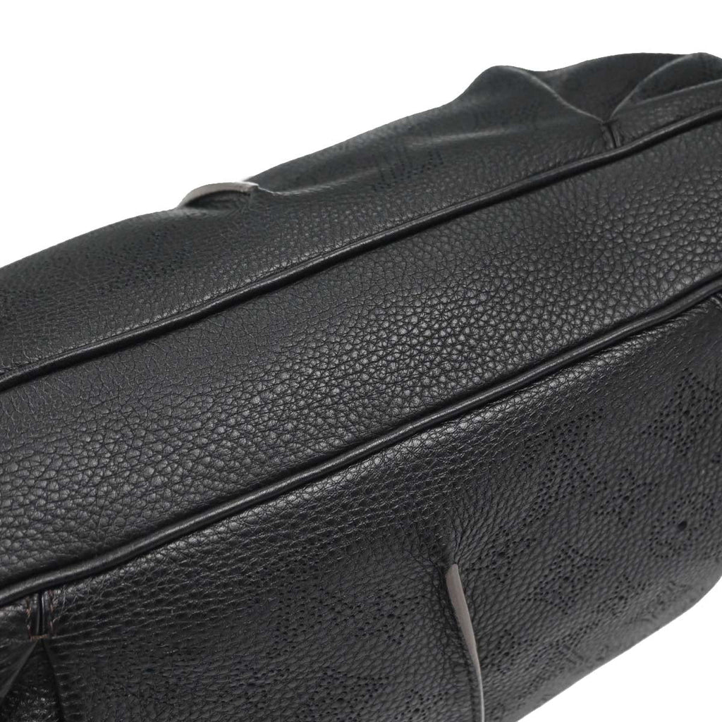 Louis Vuitton Black Mahina Selene MM 2way Shoulder Handbag M93987