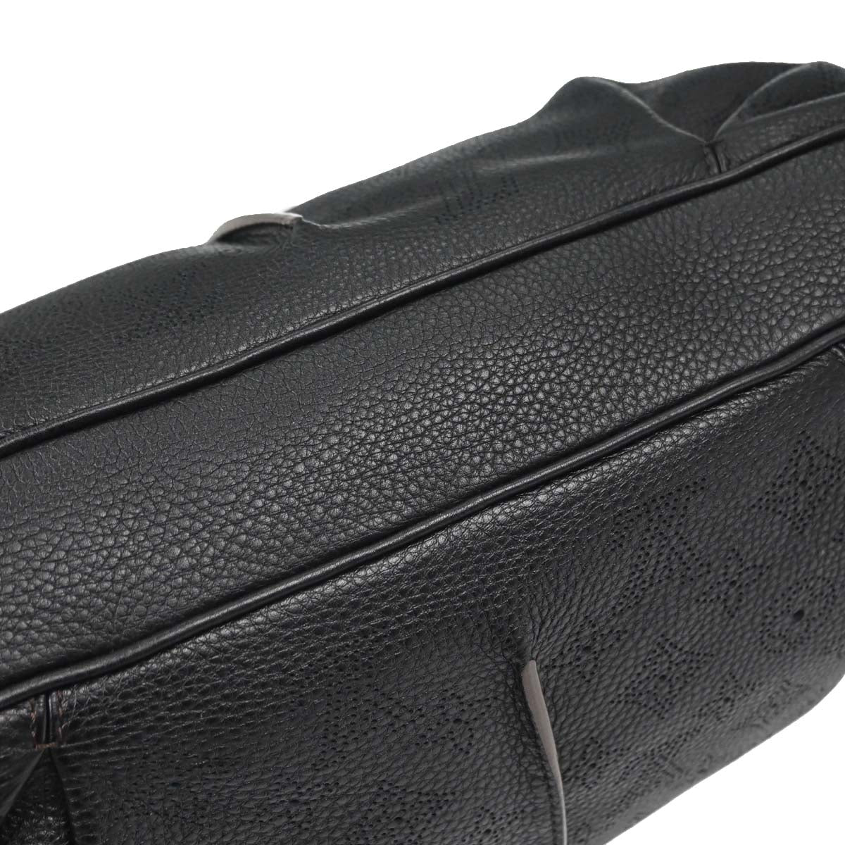Louis Vuitton Black Mahina Selene MM 2way Shoulder Handbag M93987