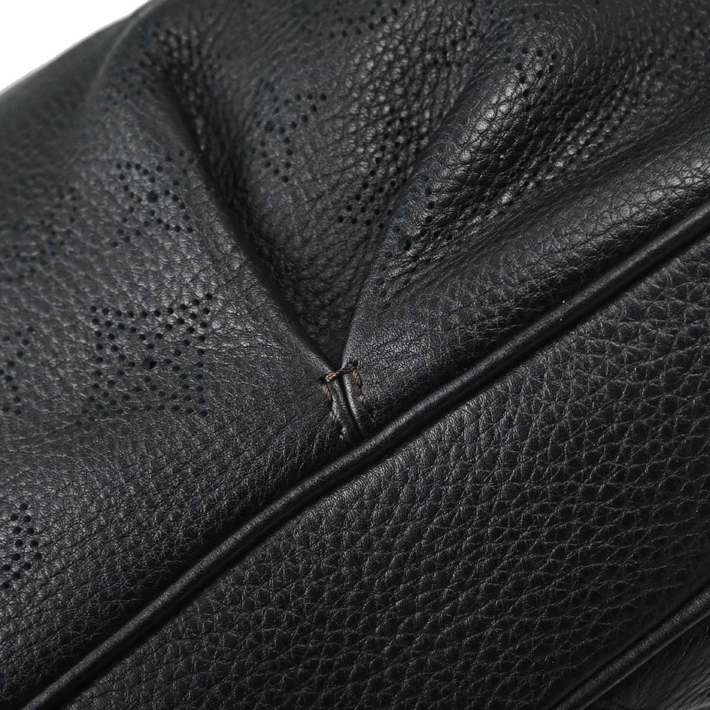 Louis Vuitton Black Mahina Selene MM 2way Shoulder Handbag M93987