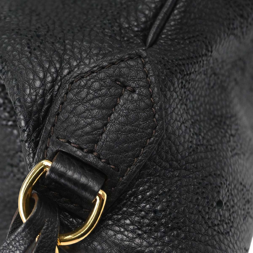 Louis Vuitton Black Mahina Selene MM 2way Shoulder Handbag M93987