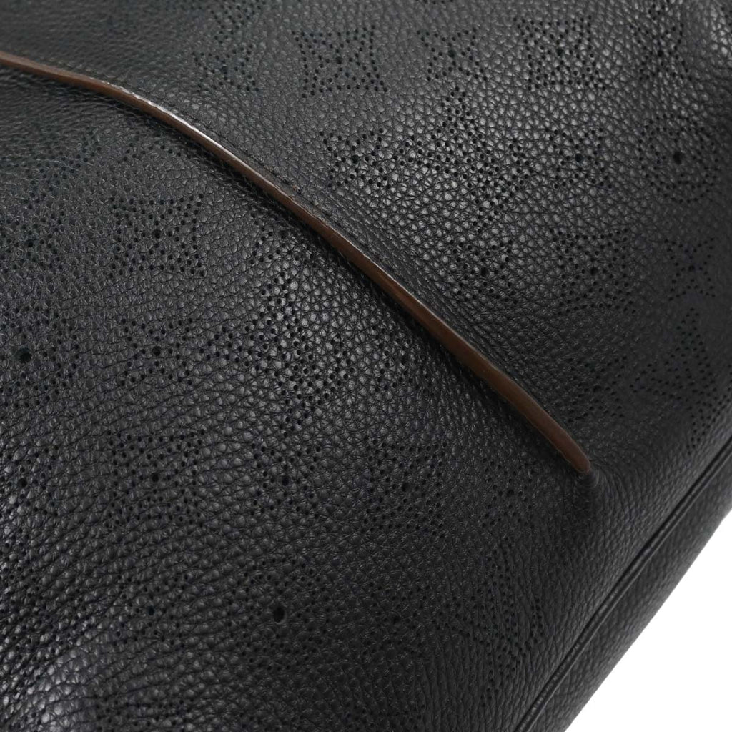 Louis Vuitton Black Mahina Selene MM 2way Shoulder Handbag M93987