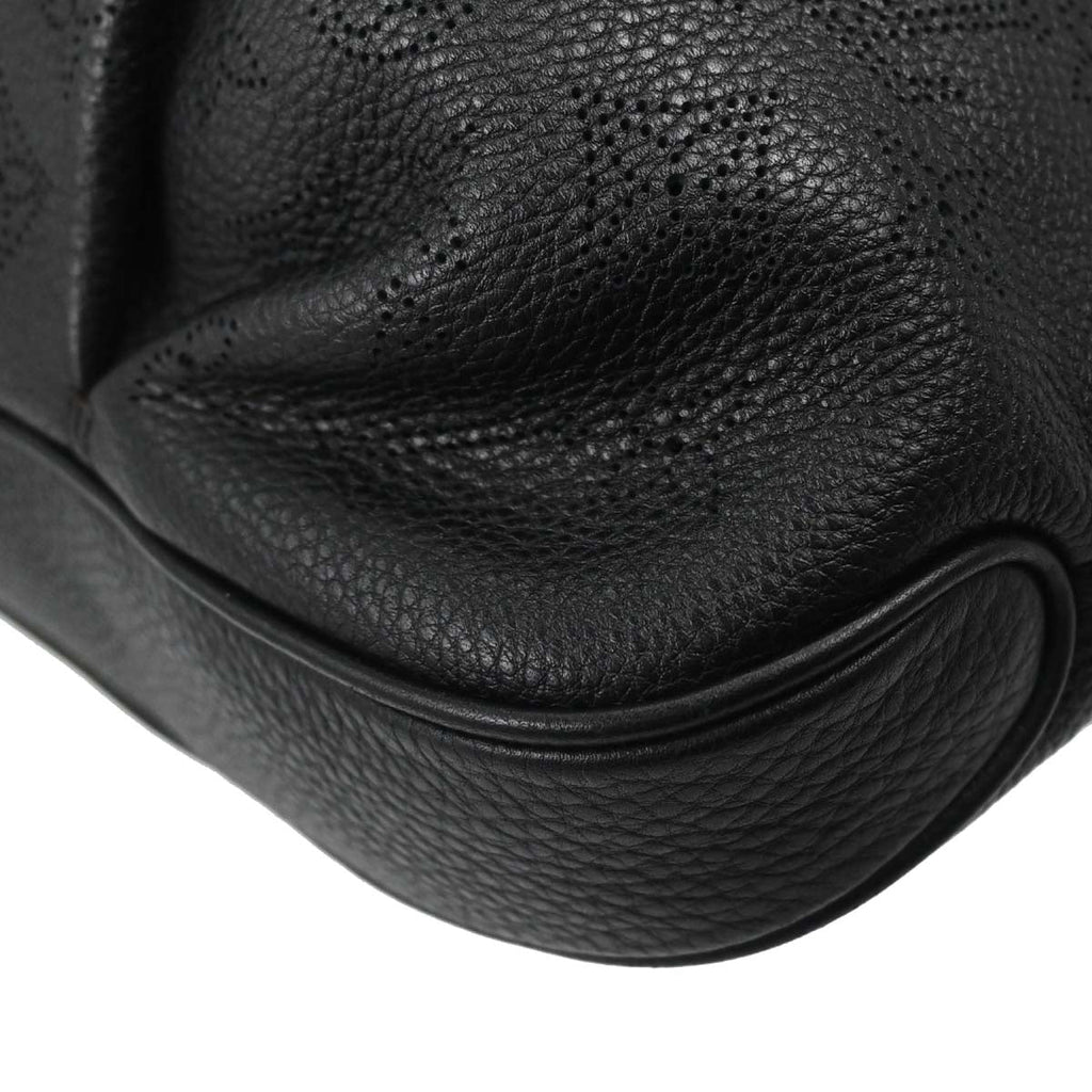 Louis Vuitton Black Mahina Selene MM 2way Shoulder Handbag M93987
