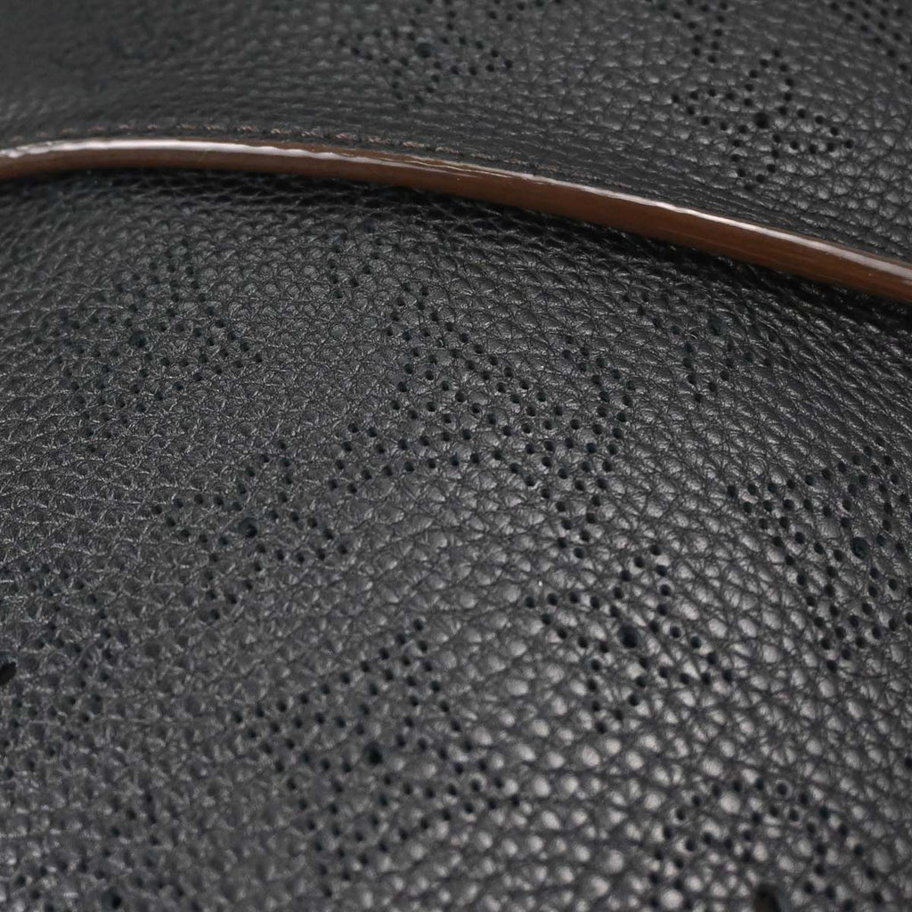 Louis Vuitton Black Mahina Selene MM 2way Shoulder Handbag M93987