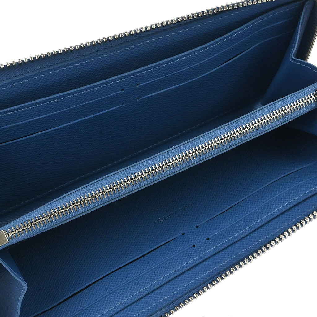 Louis Vuitton Blue Jean Epi Portefeuille Clemence Wallet M67408