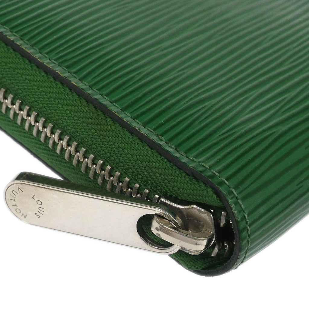 Louis Vuitton Green Epi Zippy Wallet M60303