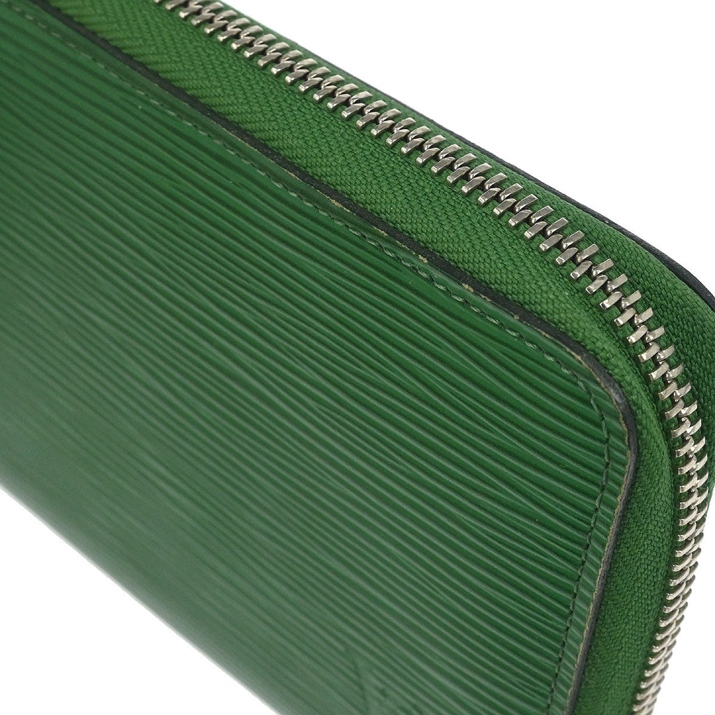 Louis Vuitton Green Epi Zippy Wallet M60303
