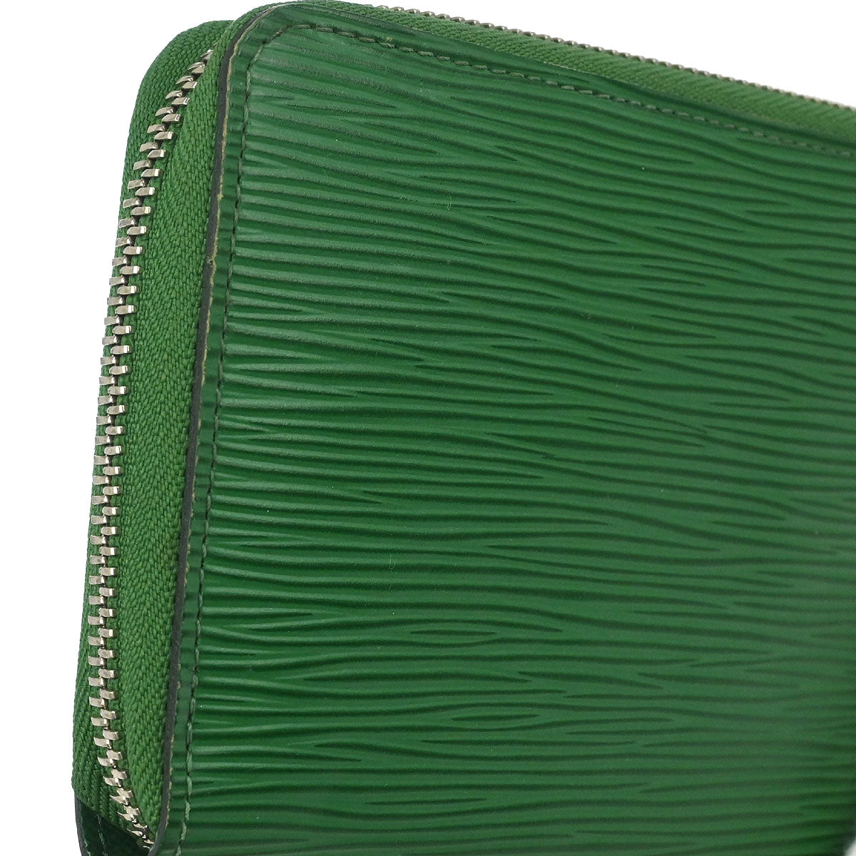Louis Vuitton Green Epi Zippy Wallet M60303