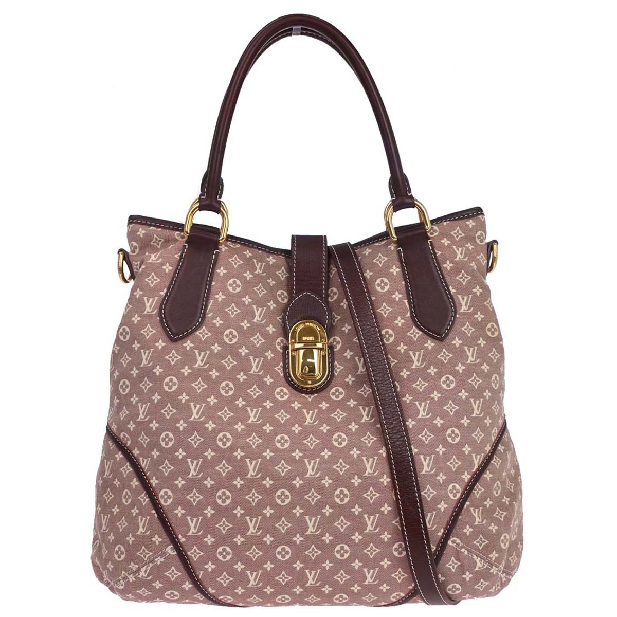 Louis Vuitton Bordeaux Monogram Idylle Elegie 2way Shoulder Handbag M56698