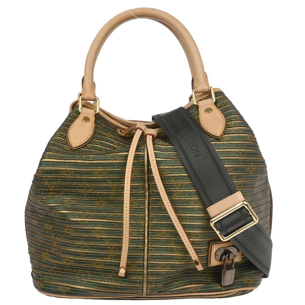 Louis Vuitton 2010 Green Monogram Eden Neo 2way Shoulder Handbag M40356