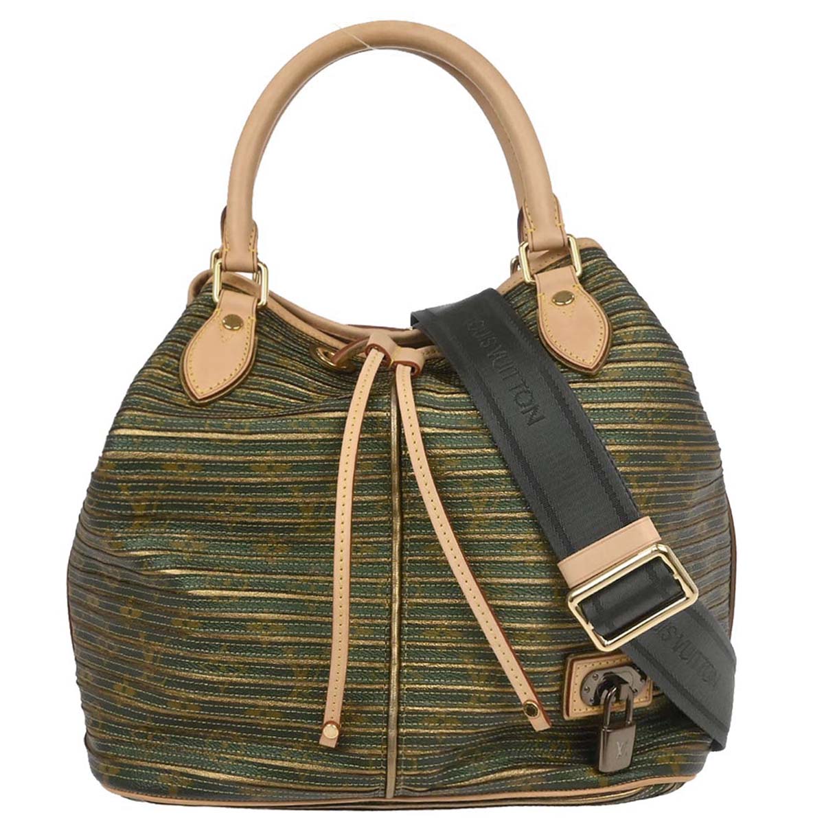 Louis Vuitton 2010 Green Monogram Eden Neo 2way Shoulder Handbag M40356