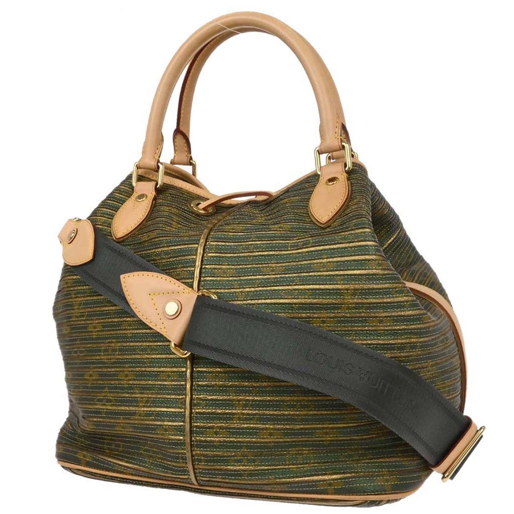 Louis Vuitton 2010 Green Monogram Eden Neo 2way Shoulder Handbag M40356