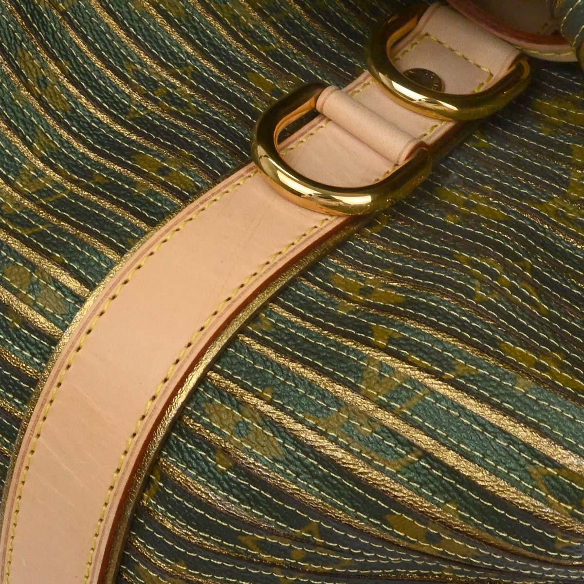 Louis Vuitton 2010 Green Monogram Eden Neo 2way Shoulder Handbag M40356