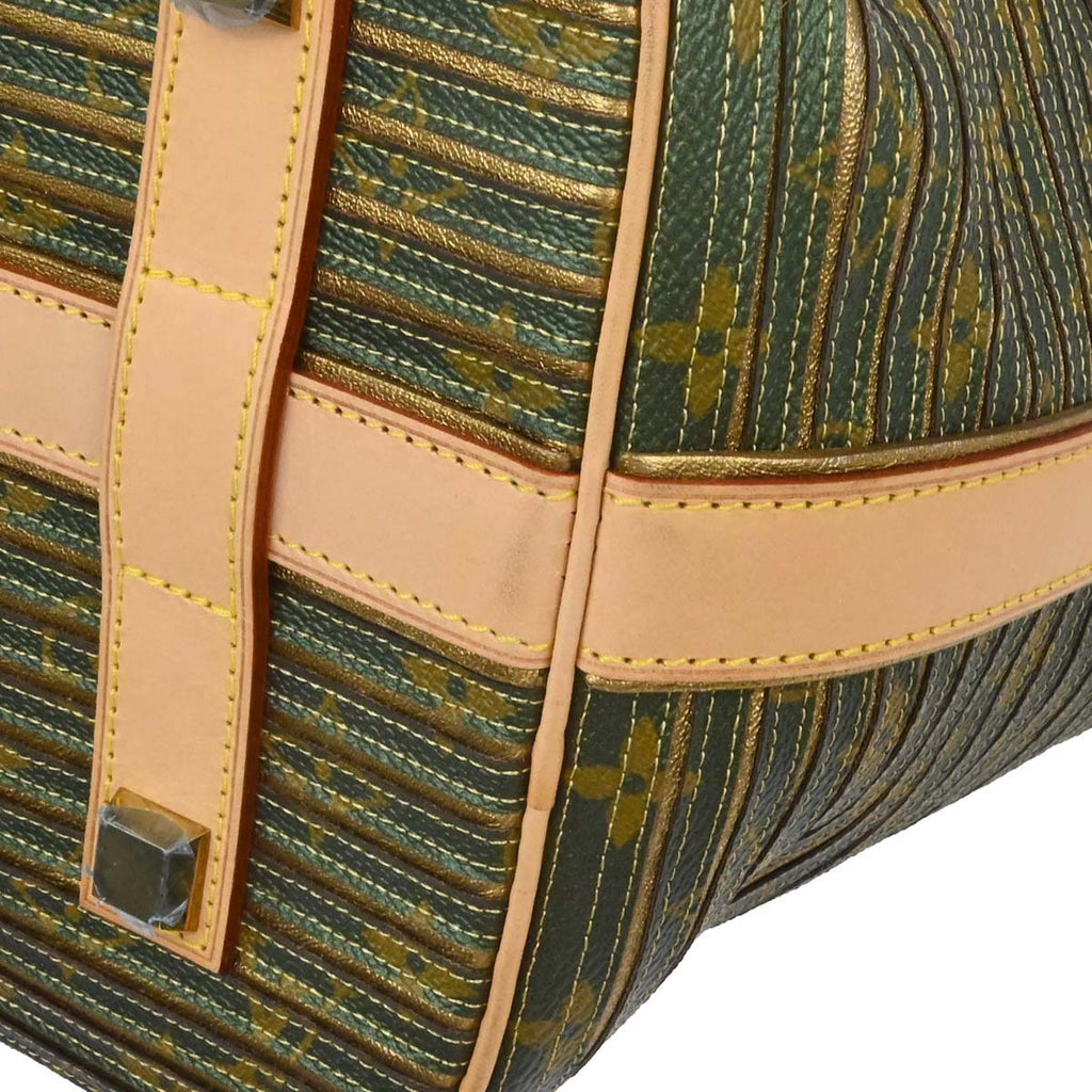 Louis Vuitton 2010 Green Monogram Eden Neo 2way Shoulder Handbag M40356