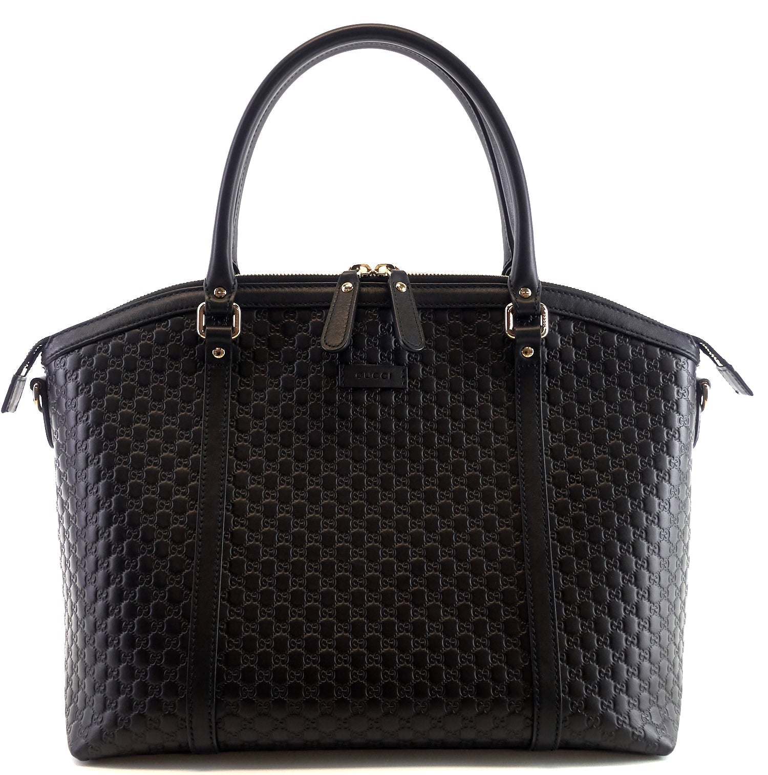 Dome Microguccissima Leather Satchel Bag