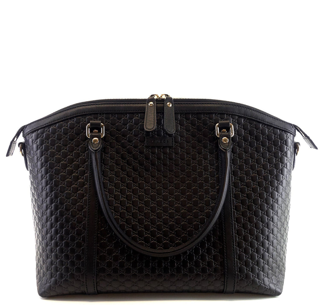 Dome Microguccissima Leather Satchel Bag