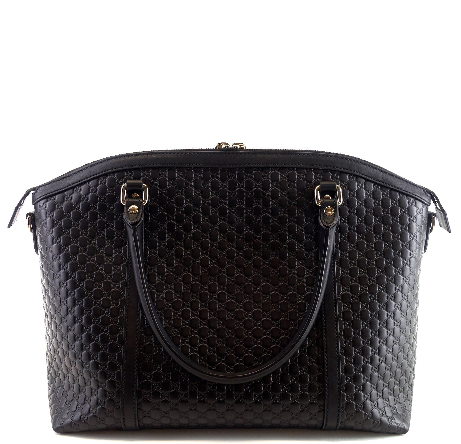 Dome Microguccissima Leather Satchel Bag