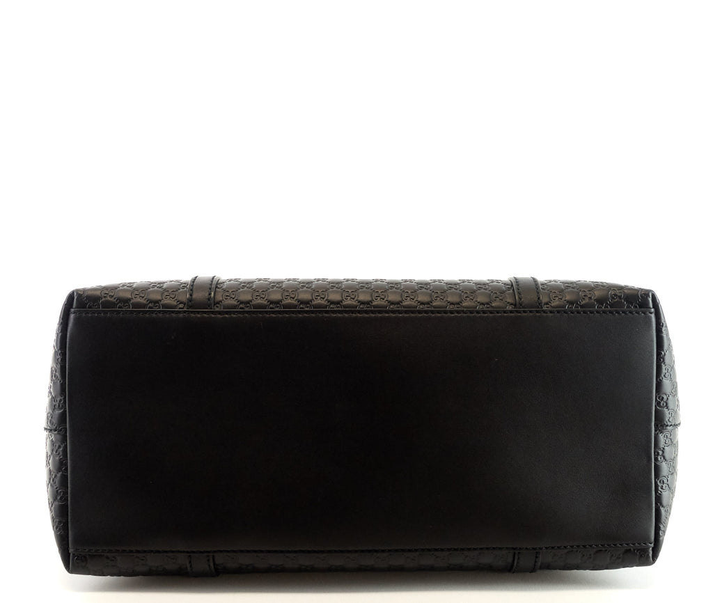 Dome Microguccissima Leather Satchel Bag