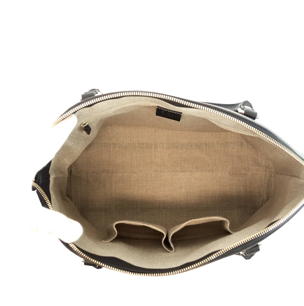 Dome Microguccissima Leather Satchel Bag