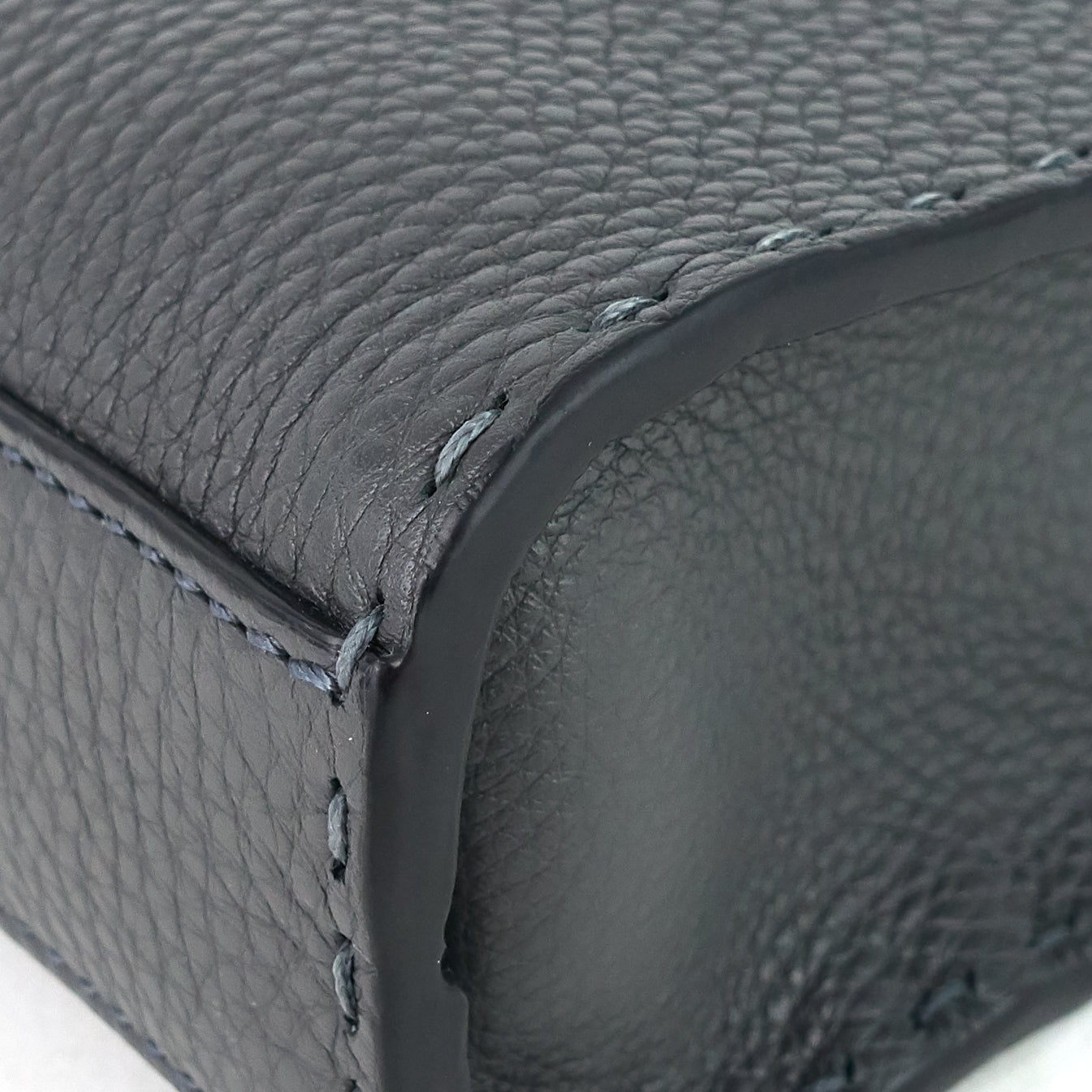 FENDI Peekaboo Fit Mini Selleria Leather Patch Bag