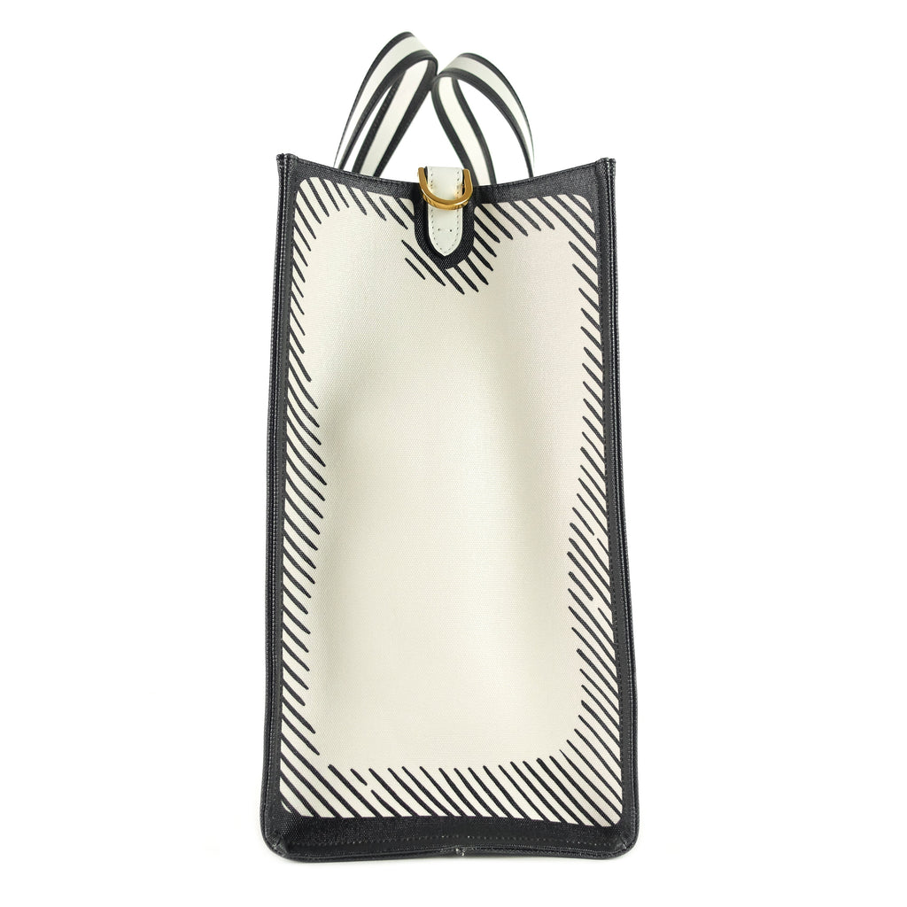 FENDI Joshua Vides Coated Canvas Tote Bag