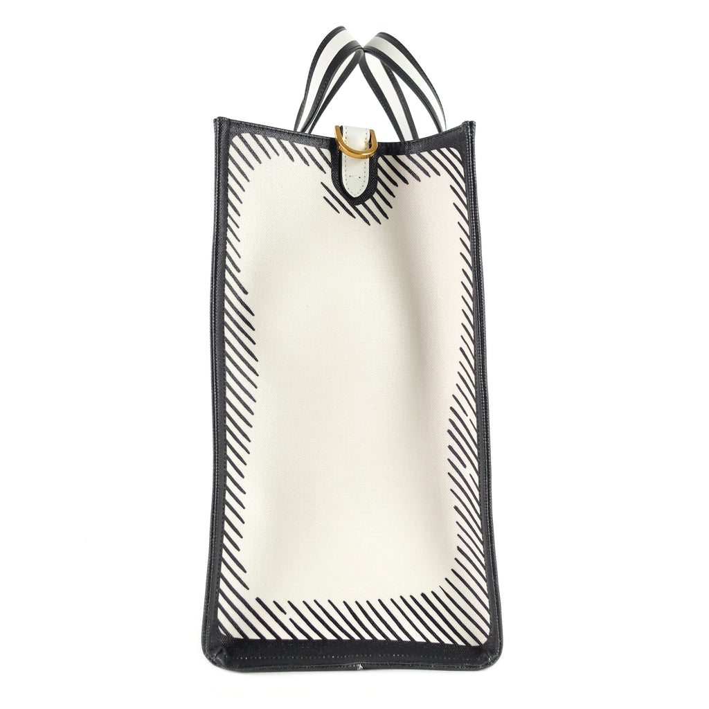 FENDI Joshua Vides Coated Canvas Tote Bag