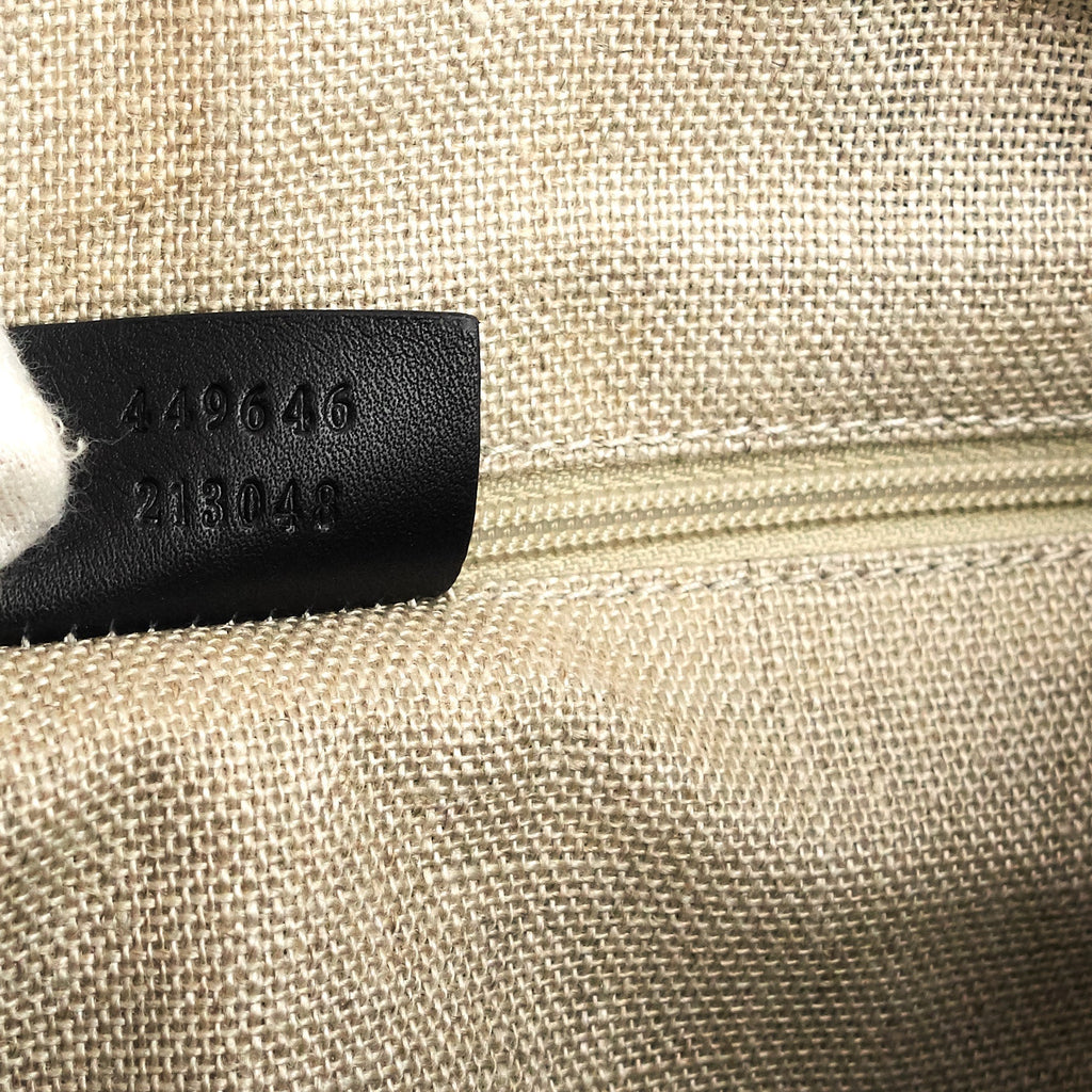 Joy Medium Boston Microguccissima Leather Bag