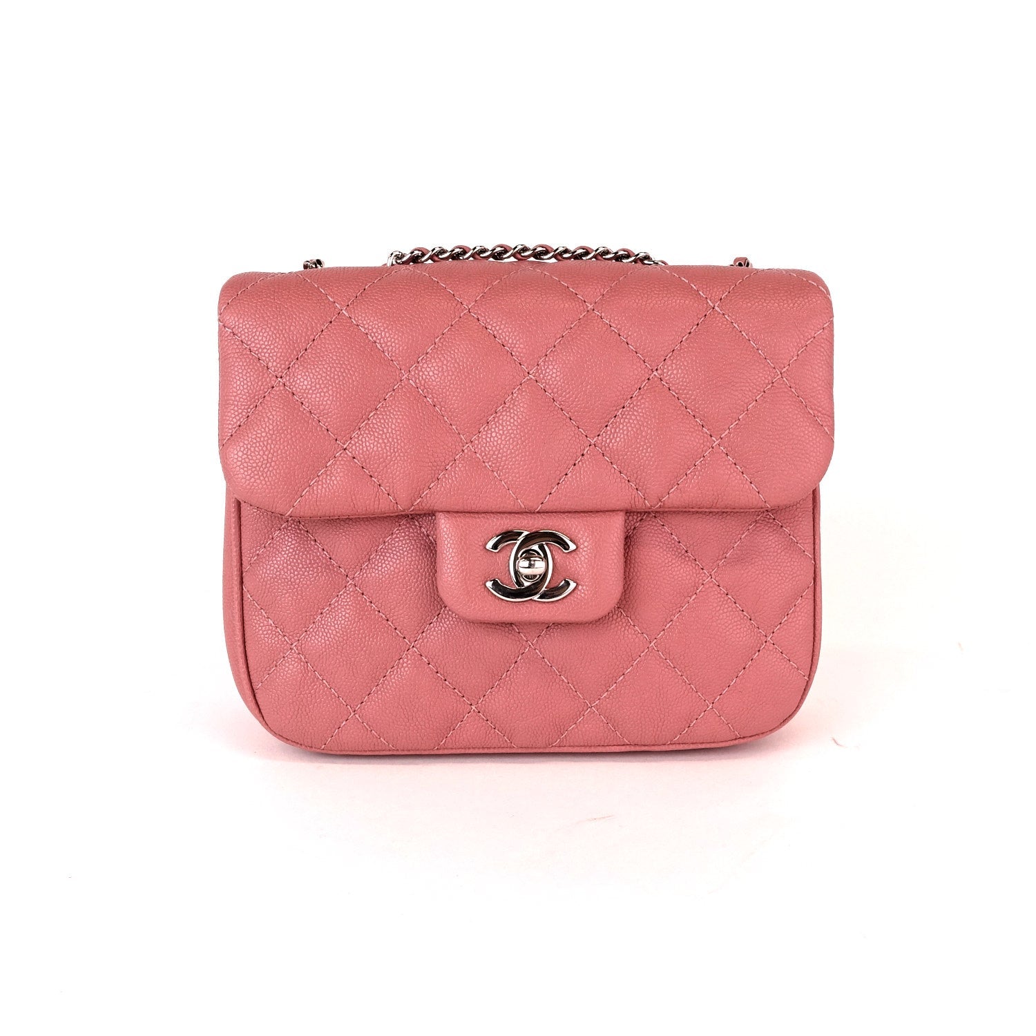 Chanel Quilted Caviar Leather Flap Crossbody Bag