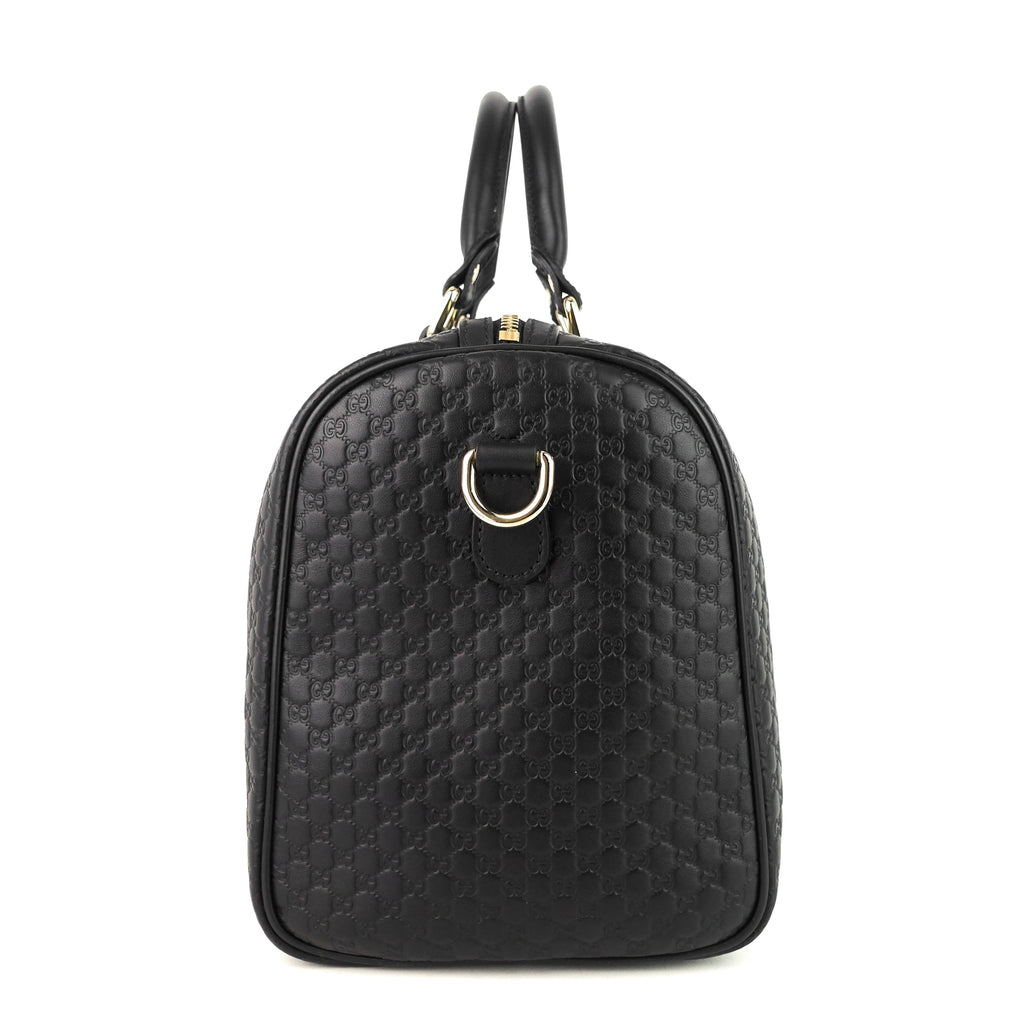 Joy Medium Boston Microguccissima Leather Bag