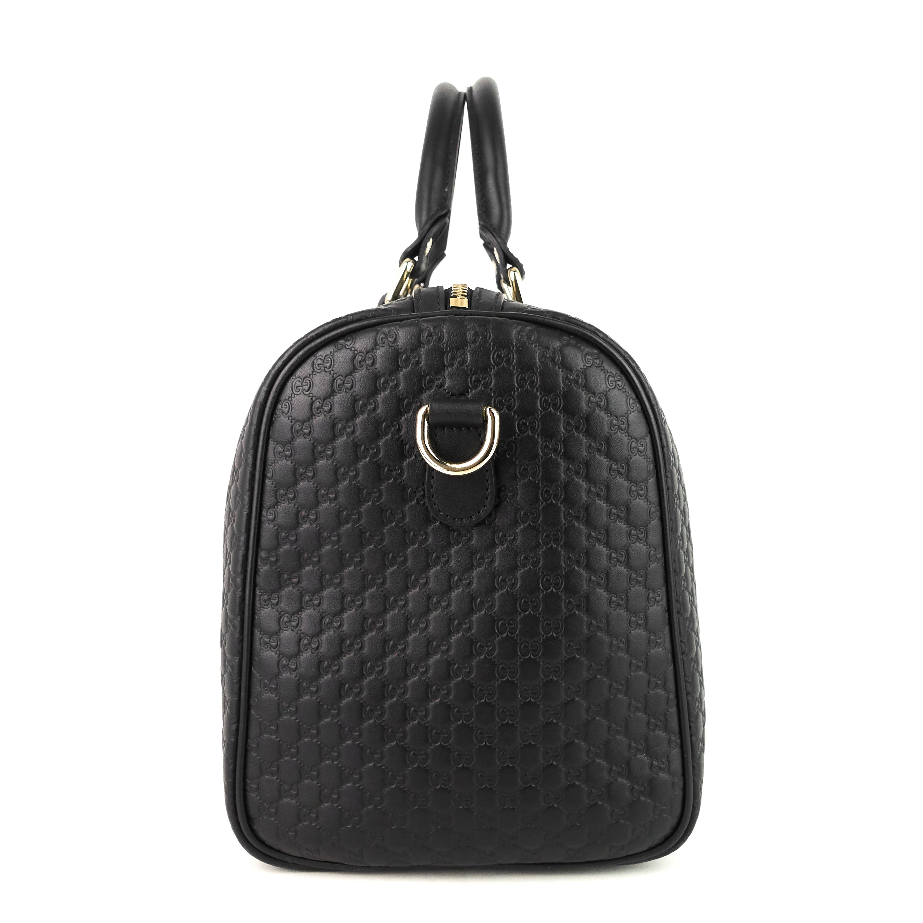 Joy Medium Boston Microguccissima Leather Bag