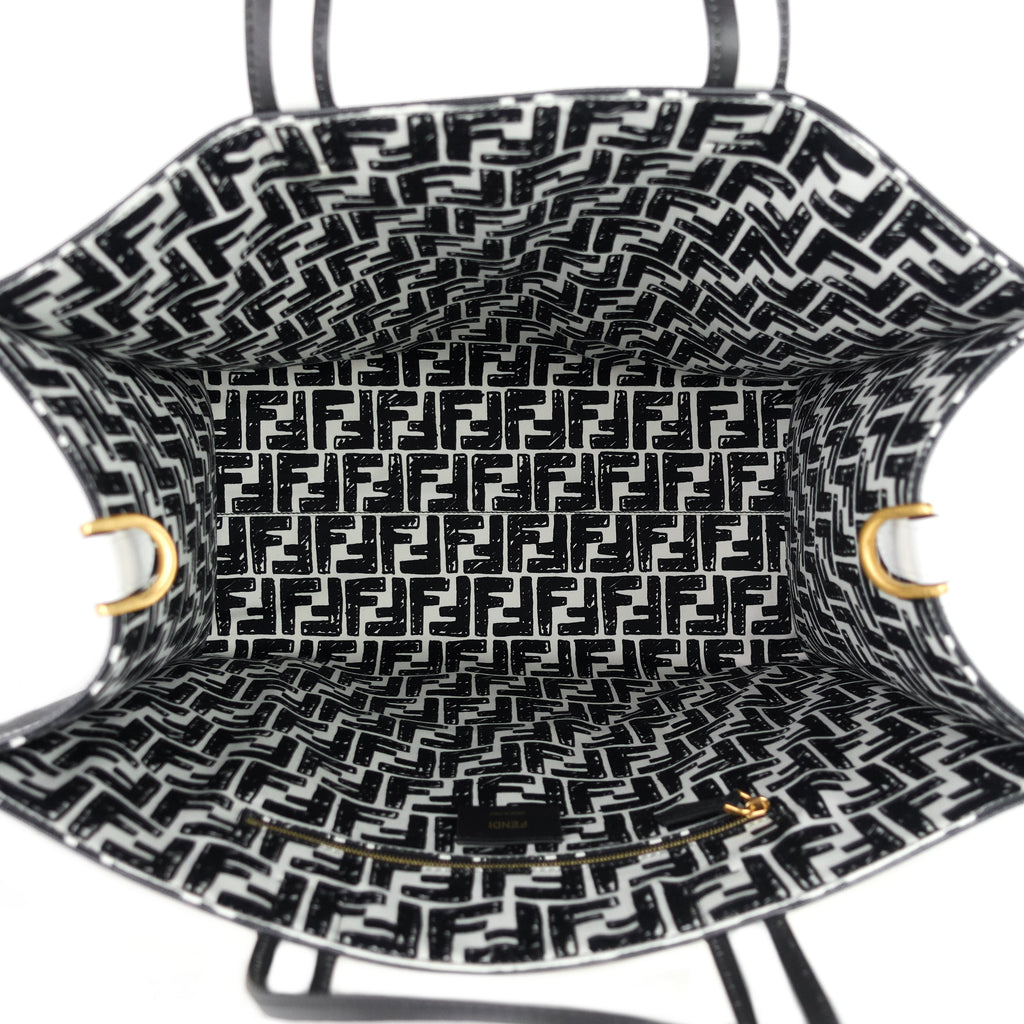 FENDI Joshua Vides Coated Canvas Tote Bag