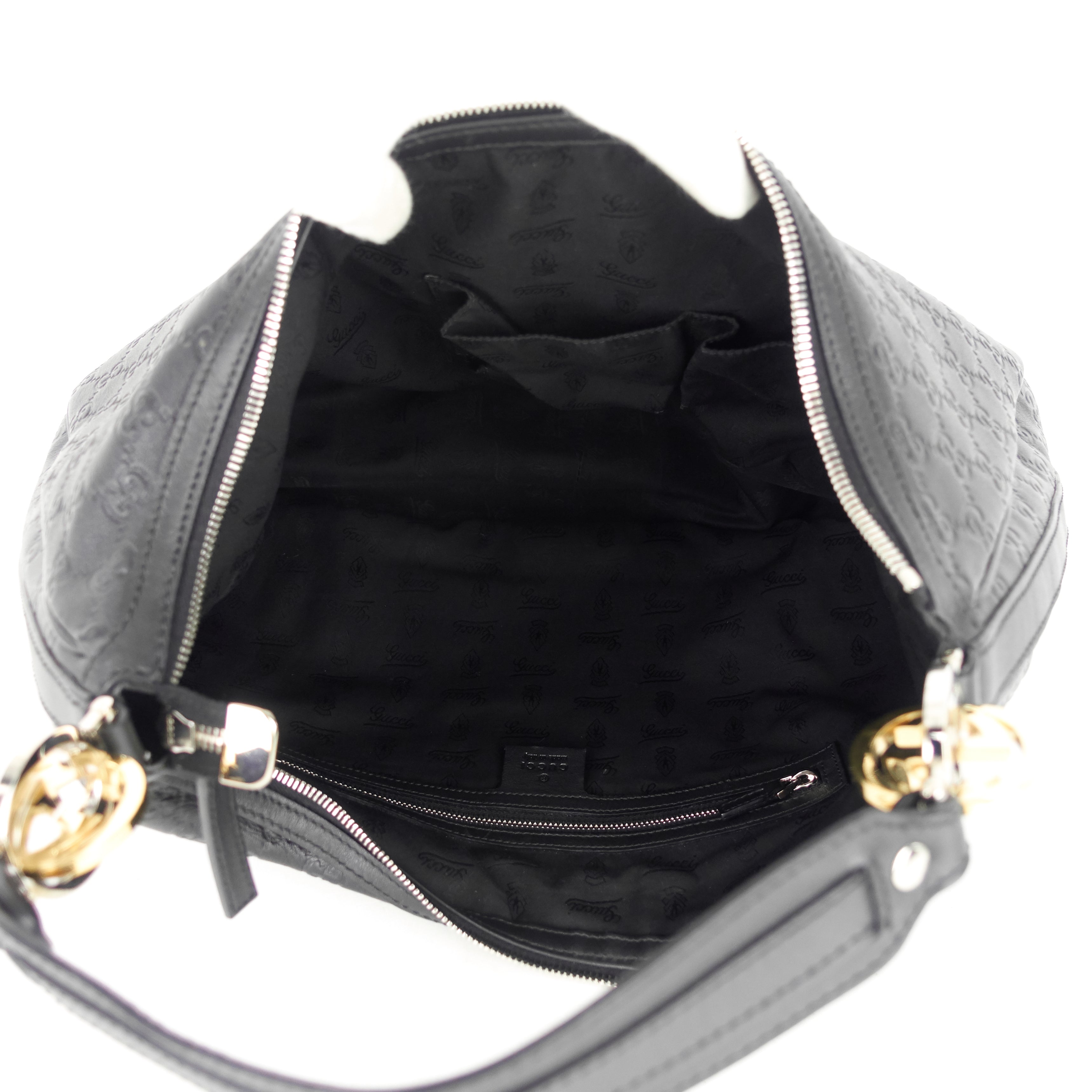 GG Twins Guccissima Leather Hobo Bag
