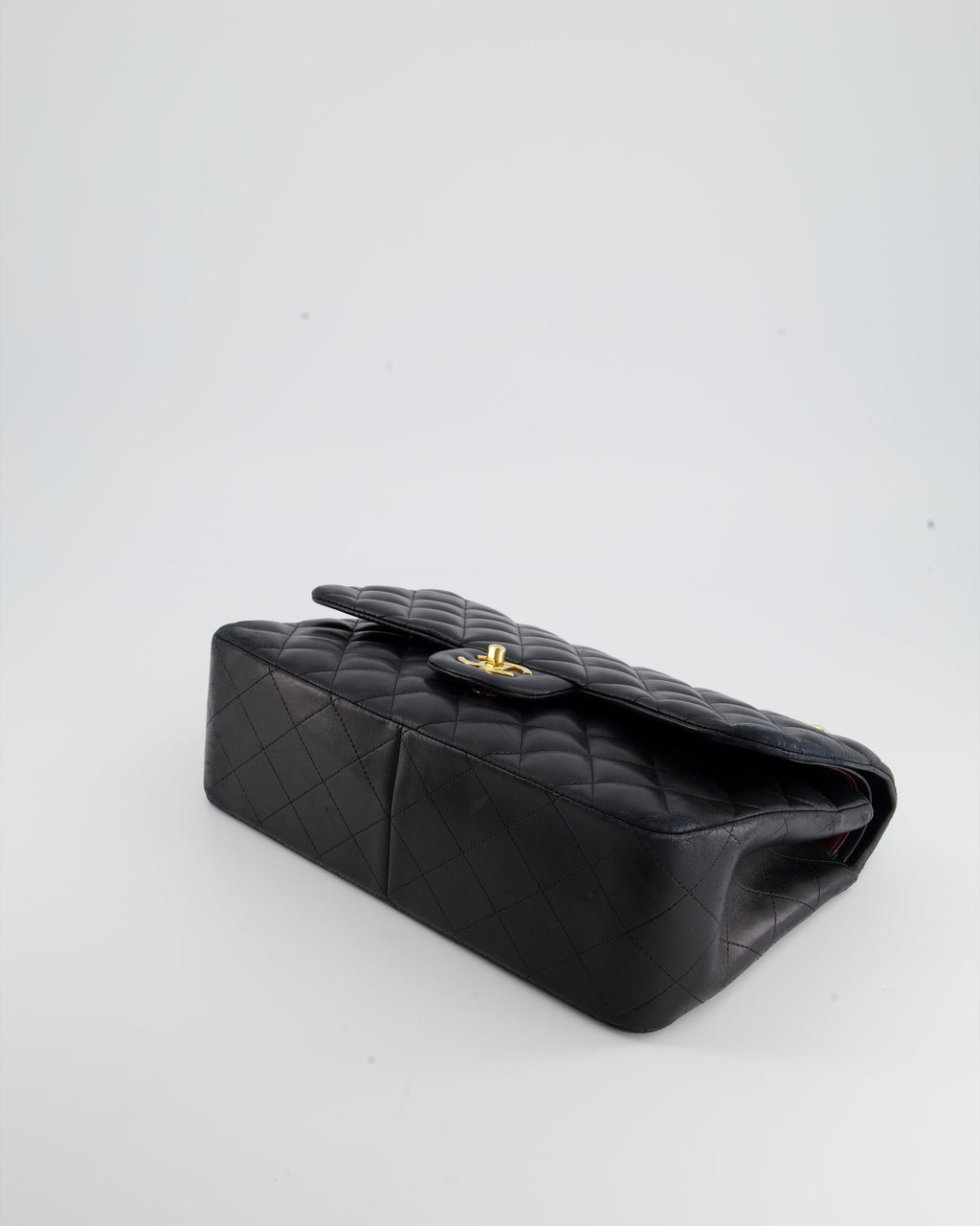Chanel Black Jumbo Classic Double Flap Bag in Lambskin with Gold Hardware RRP £9,240