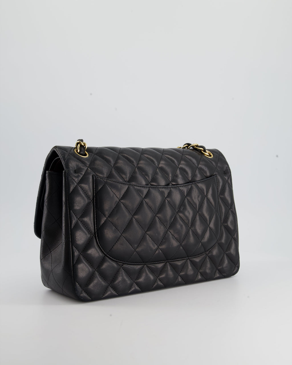 Chanel Black Jumbo Classic Double Flap Bag in Lambskin with Gold Hardware RRP £9,240