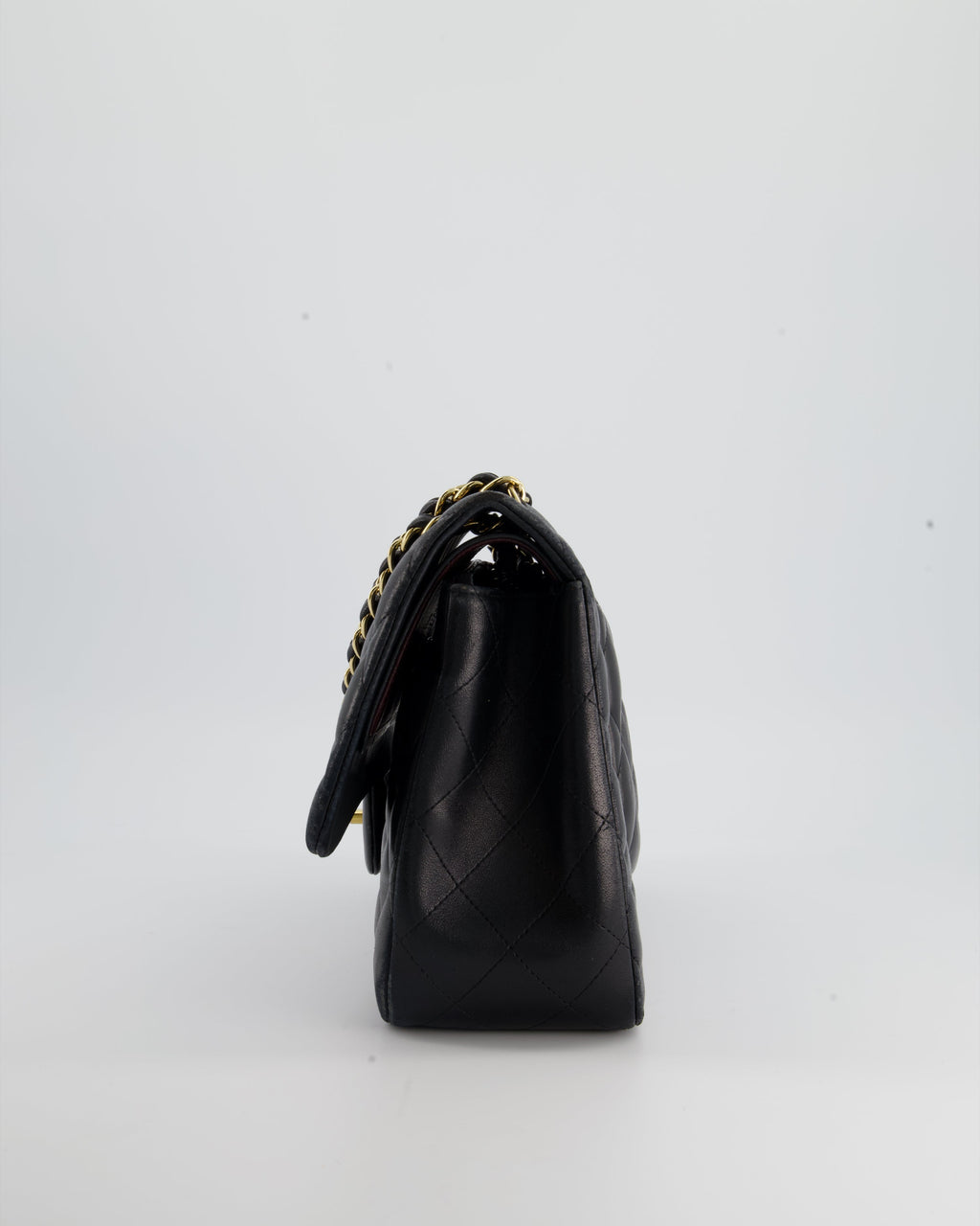 Chanel Black Jumbo Classic Double Flap Bag in Lambskin with Gold Hardware RRP £9,240