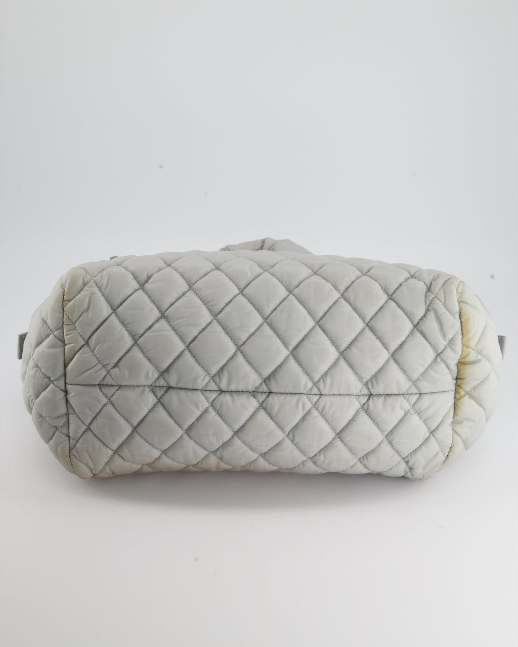 Chanel Cloud Grey Coco Cocoon Tote Bag In Nylon and CC Detail