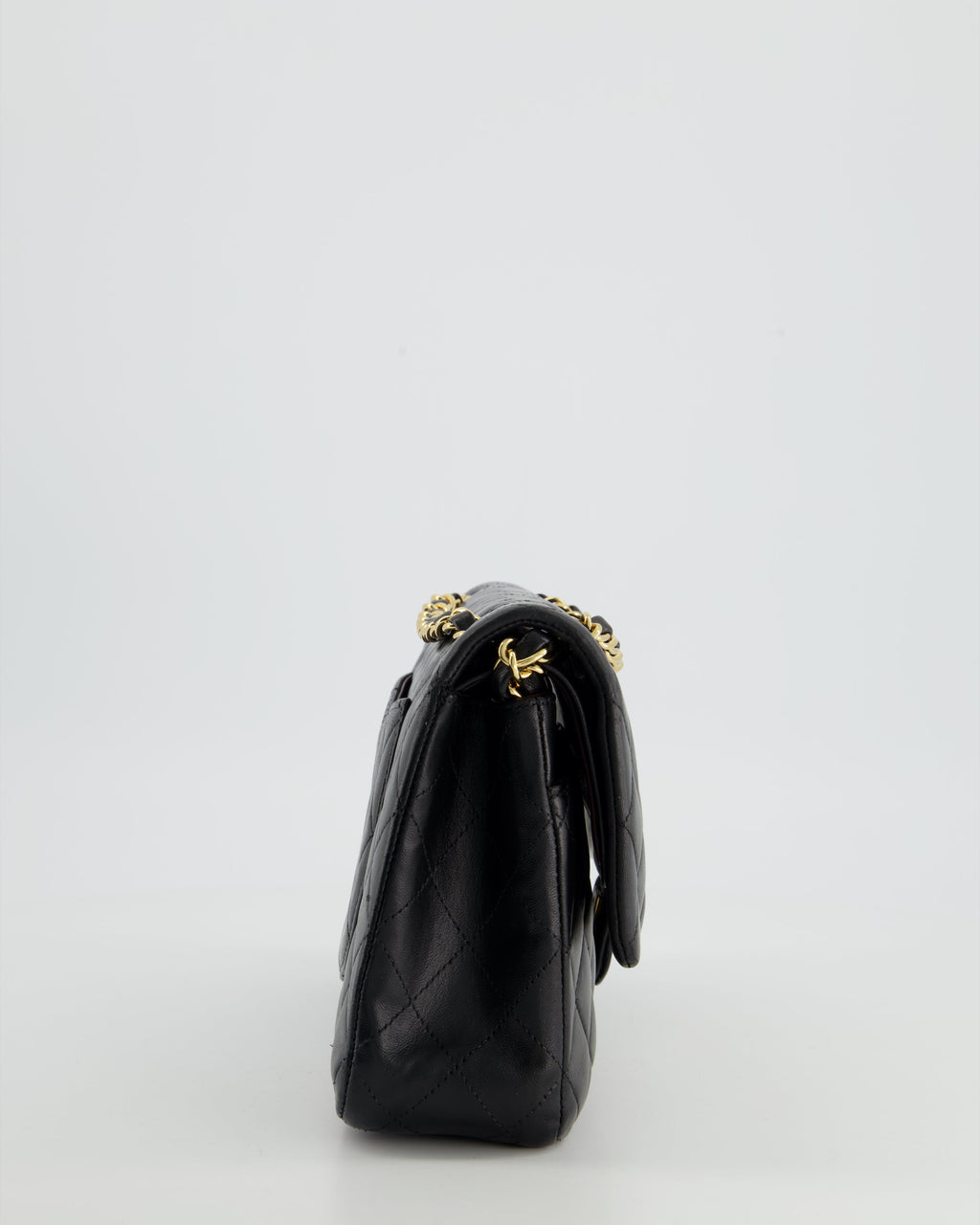 Chanel Medium Black Classic Double Flap in Lambskin Leather with Gold Hardware Bag RRP - £8,530