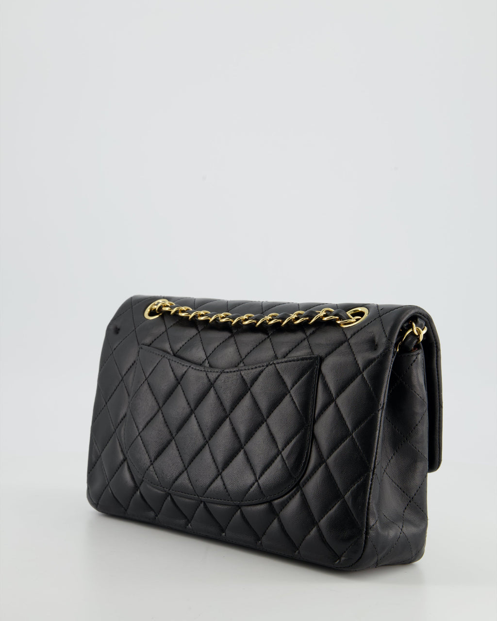 Chanel Medium Black Classic Double Flap in Lambskin Leather with Gold Hardware Bag RRP - £8,530