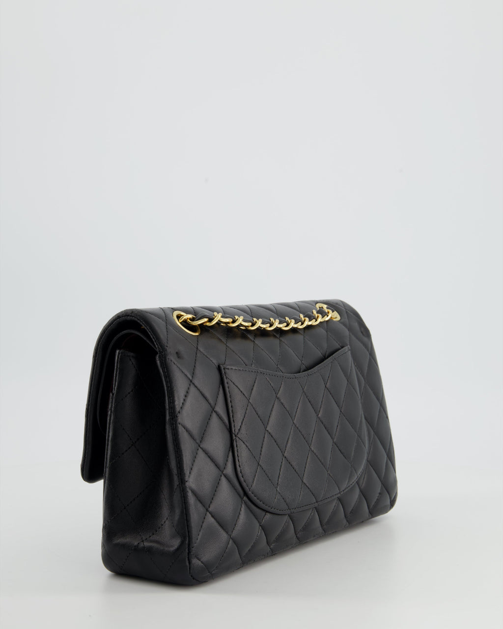 Chanel Medium Black Classic Double Flap in Lambskin Leather with Gold Hardware Bag RRP - £8,530